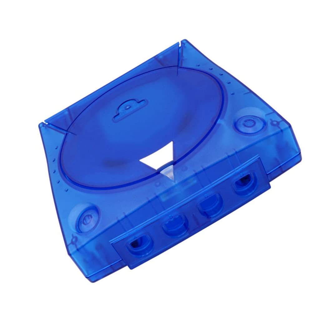 Replacement Plastic Shell Case for Dreamcast DC Retro Console Boxes, Translucent Blue : Video Games