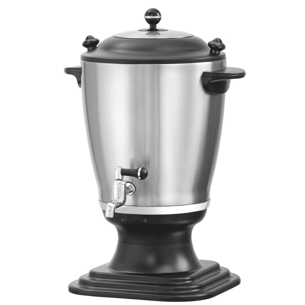 MBH - Samovar Profesional 3,2L para Hostelería y Bares. Hervidor de Agua Industrial con Tetera