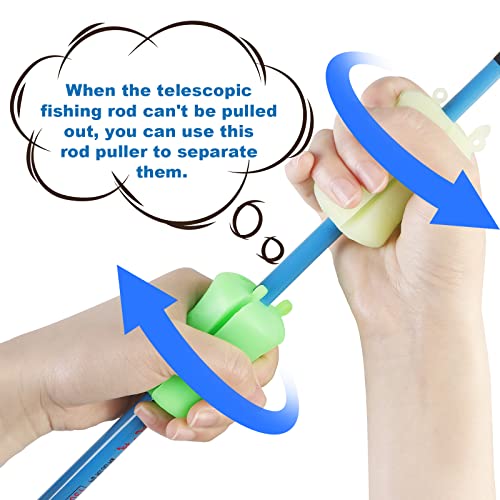 Portable Fishing Rod Fixed Ball-2023 New Soft Silicone Fishing Rod Beam,Durable Fastener Binding Clip Fishing Pole Clip For Fishing Rod Accessories(4Pcs) #TOP4