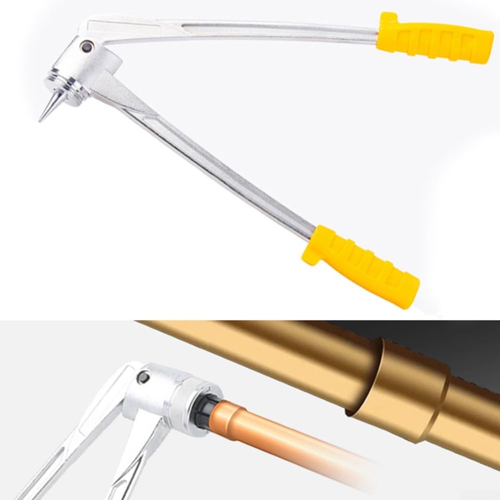 Expansor de tubo de tubo manual de 10-42 mm, expansor de cobre de aire acondicionado de fontanería CT-100, herramienta de expansión de tubo para instalación de tuberías de cobre de refrigeración HVAC