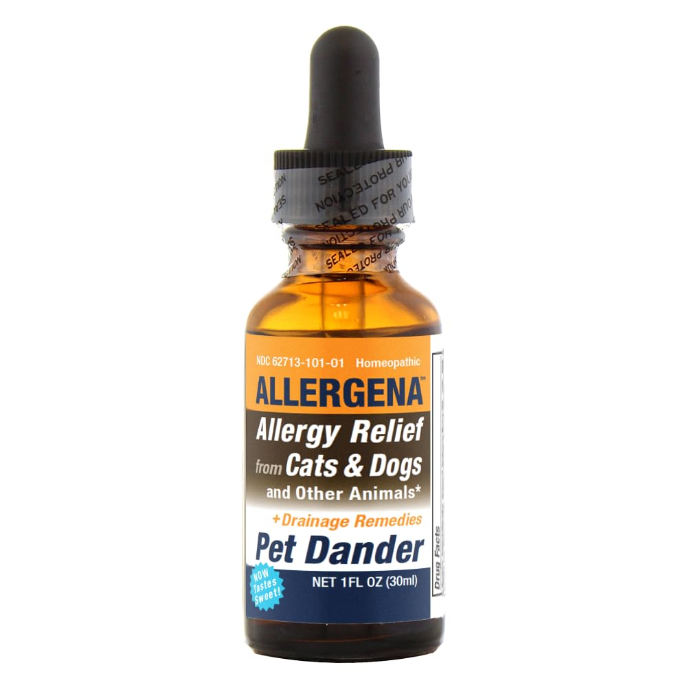 PROGENA - Allergena Pet Dander - Allergy Relief Drops (1 FL Ounce)