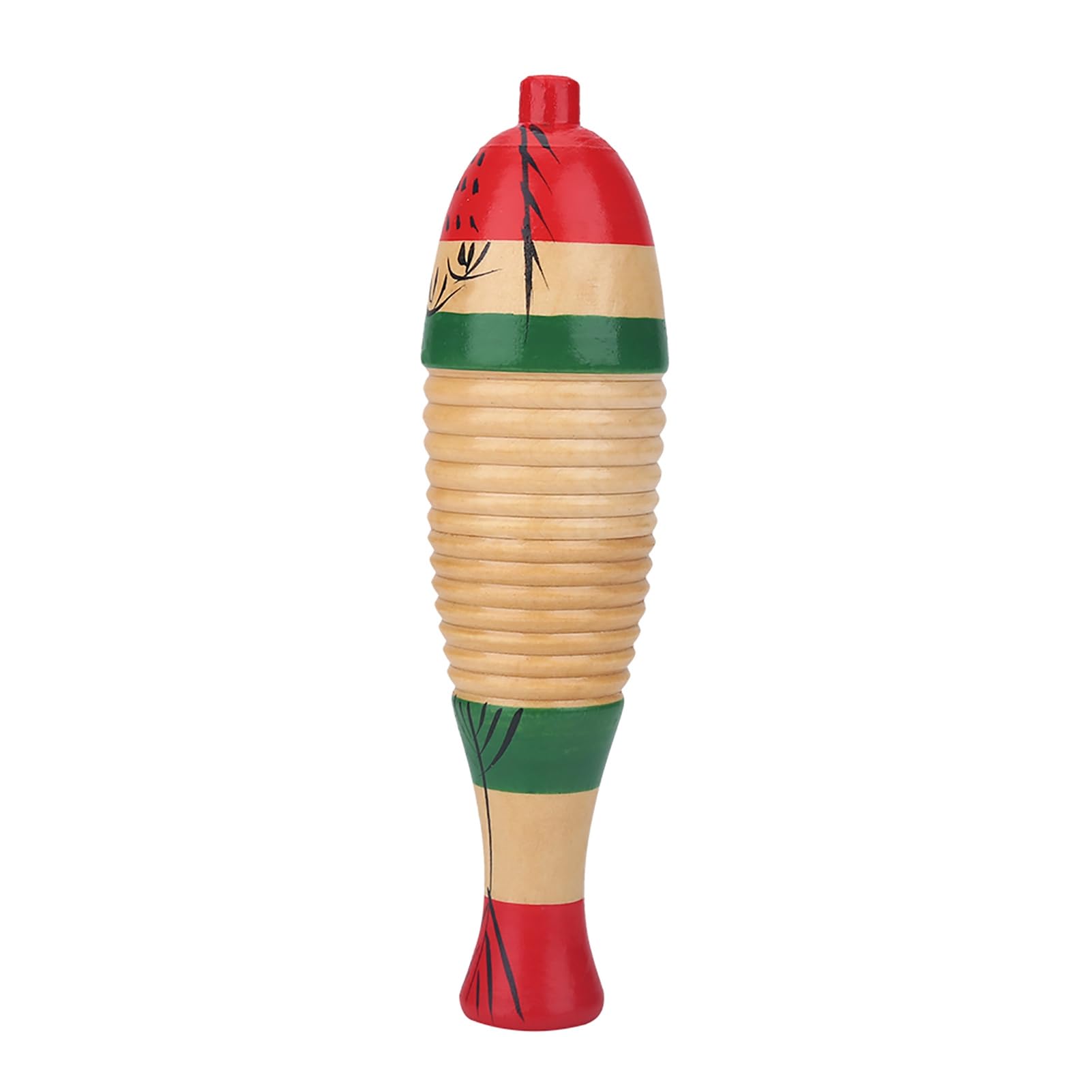 Colorful and Safe Wooden Guiro, Guiro Instrument, for Kids, Childrens Toy, Musical Learning, Stimulates Childs Sense of Rhythm, Develops Musical Talent