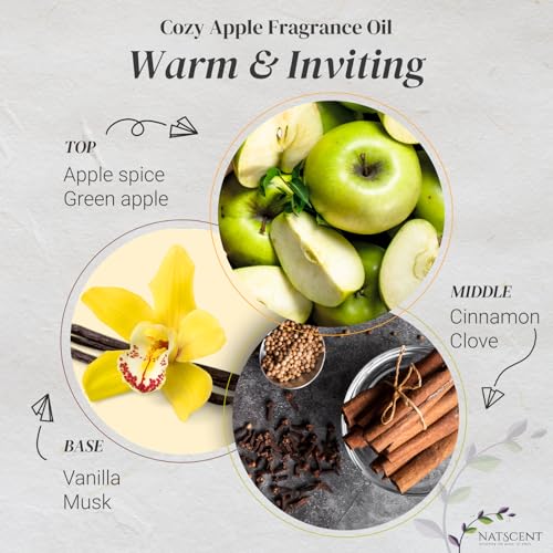 Aceite Esencial Cozy Apple para Difusores 0.33 oz miniatura 3