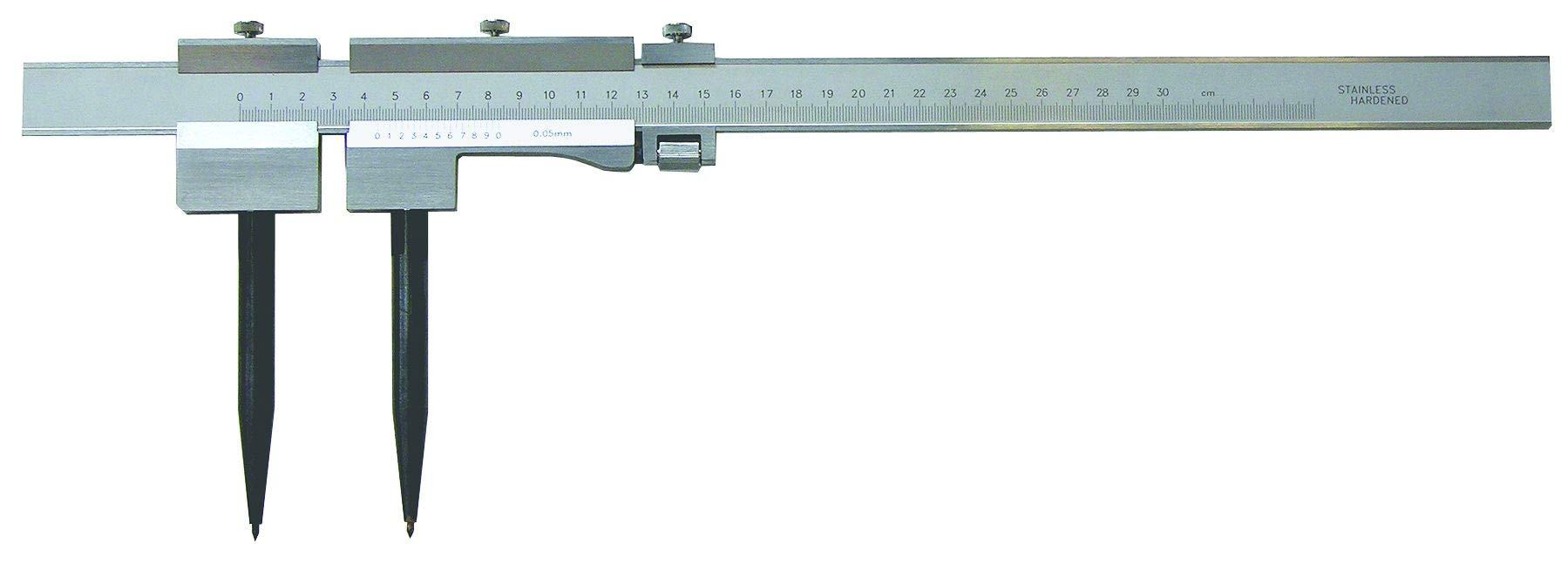 MIB Stangenzirkel aus Stahl/Stahlspitzen, gehärtet diverse Längen zur AUSWAHL: C300-300 mm