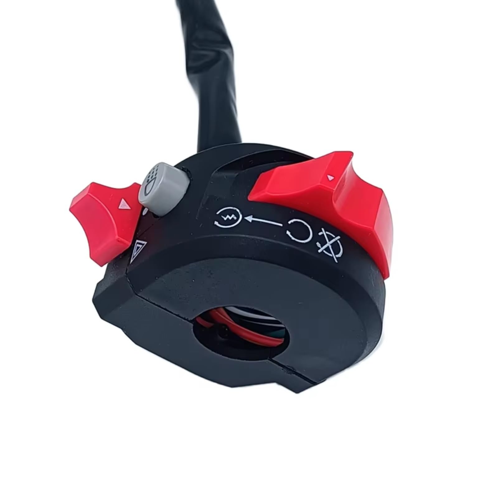 Interruttore manubrio da moto 7/8 ''22mm Interruttori Moto Moto Faro Avvertimento Luce Start Kill Manubrio Controller Pulsante Interruttore Per ATV Scooter