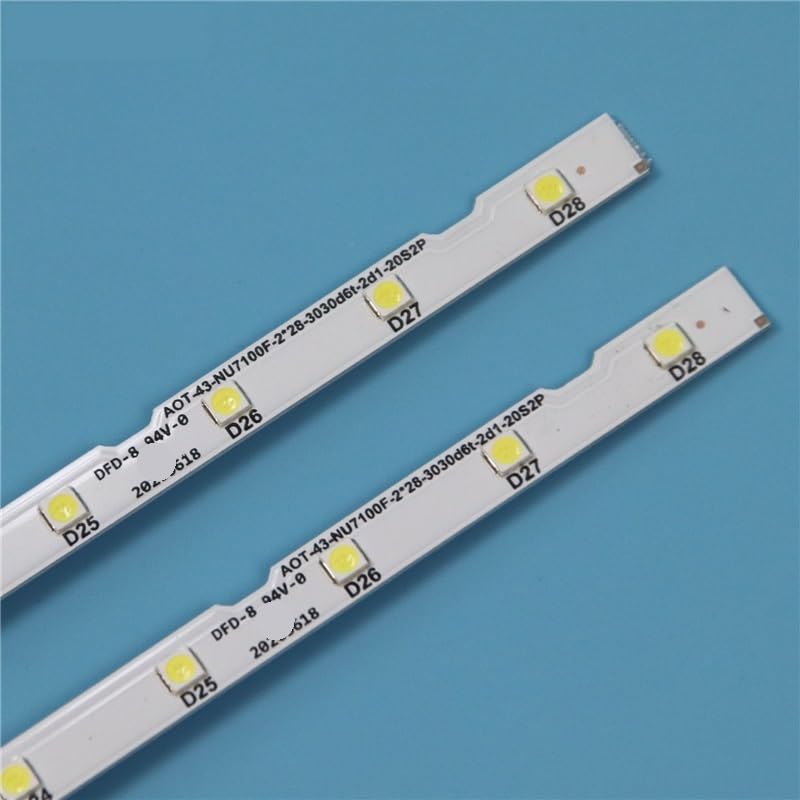 Tira Luminosa Tv Tiras LED Retroiluminación Para Televisores HD 43" UE43NU7099U UE43NU7095U UE43NU7097U UE43NU7100K Kit Barras Con Bandas Reglas