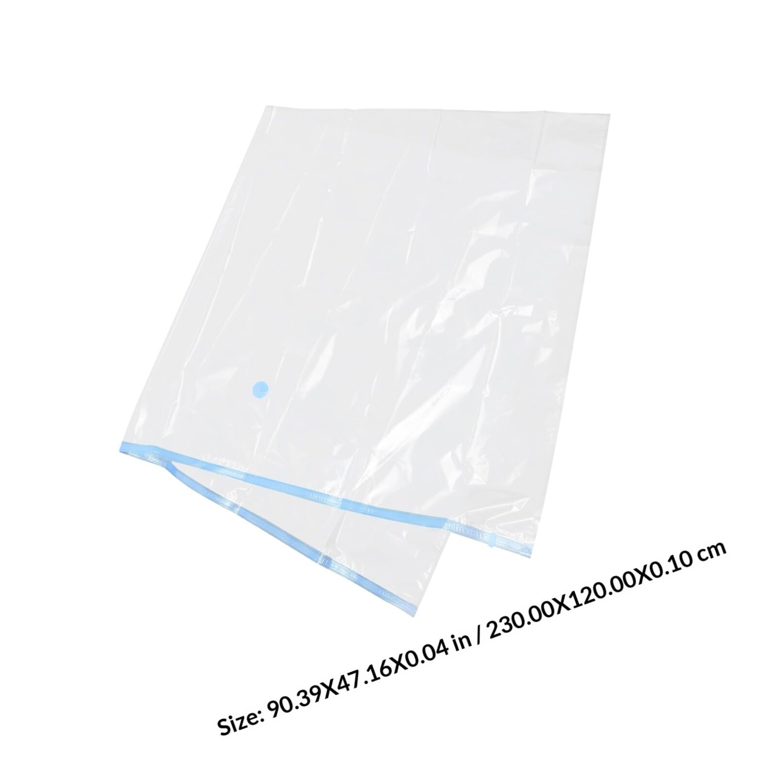 DECHOUS Sacco Sottovuoto per Materassi 230x120 Cm, Sacchetto Salvaspazio per Trapunte e Vestiti, Borsa Riutilizzabile per Conservazione e Organizzazione in Casa e Camera da Letto