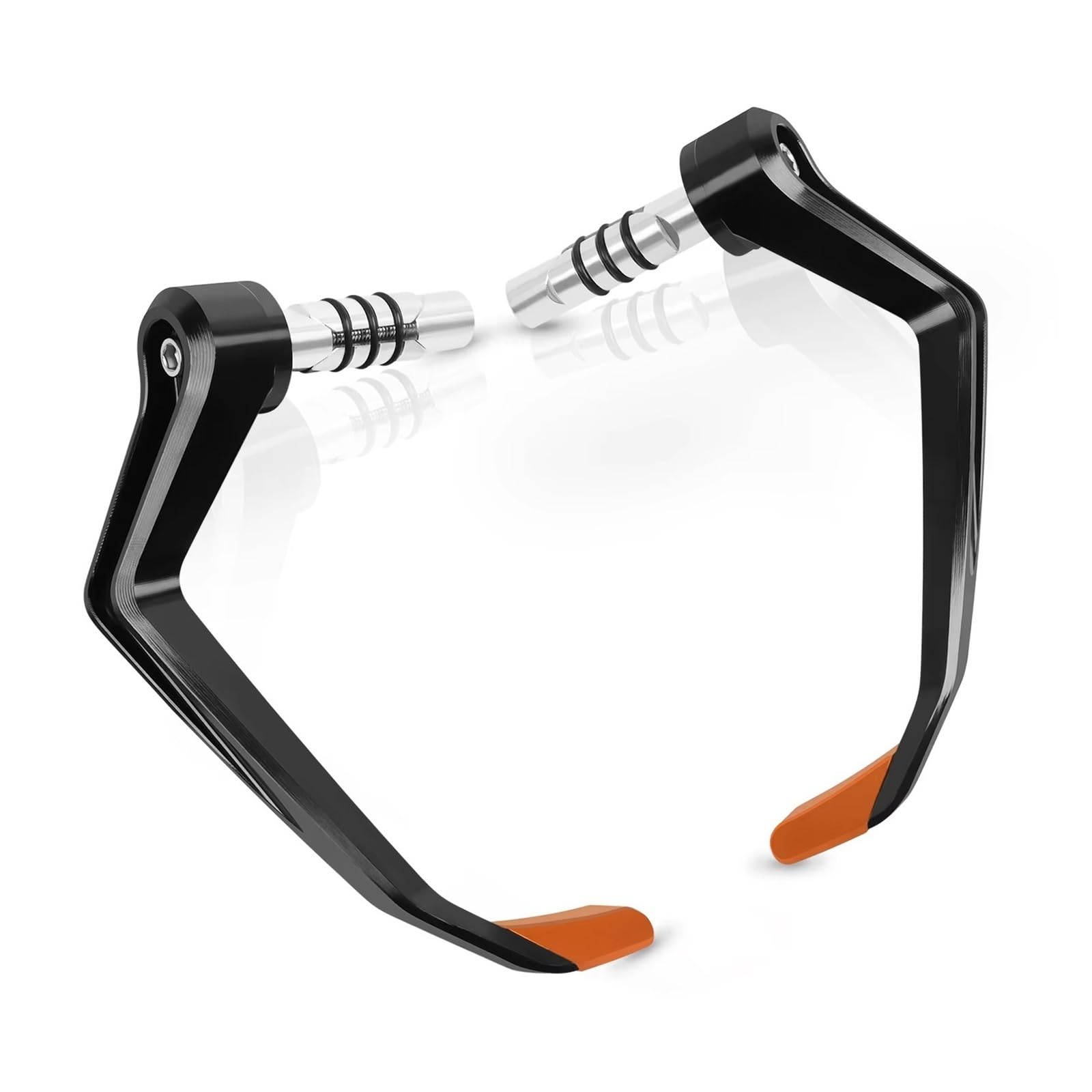 Protector de la palanca del embrague del freno de motocicleta universal con guardamanos naranja