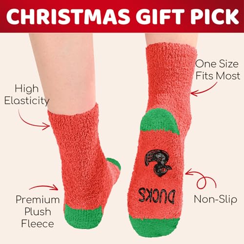 Image of HAPPYPOP Christmas Socks for Men Women - Christmas Gifts Stocking Stuffers for Teens Animals