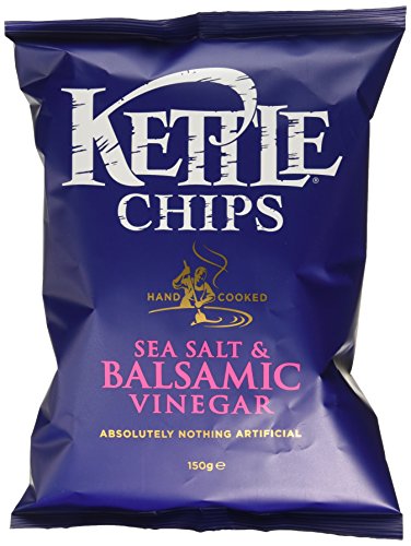 Kettle Chips | Balsamic Vinegar & Sea Salt | 4 x 150g