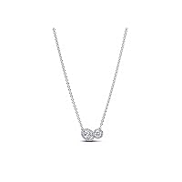PANDORA Timeless 393776C01-45 Couronne de rayonnements Collier en argent sterling