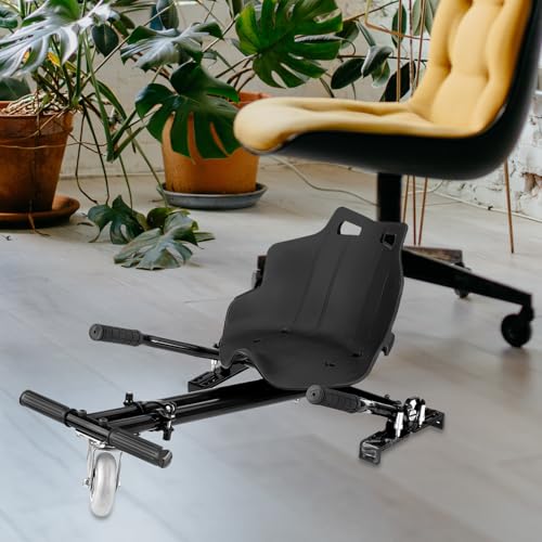Asiento de kart de material PP sofisticado y fácil de almacenar negro 3