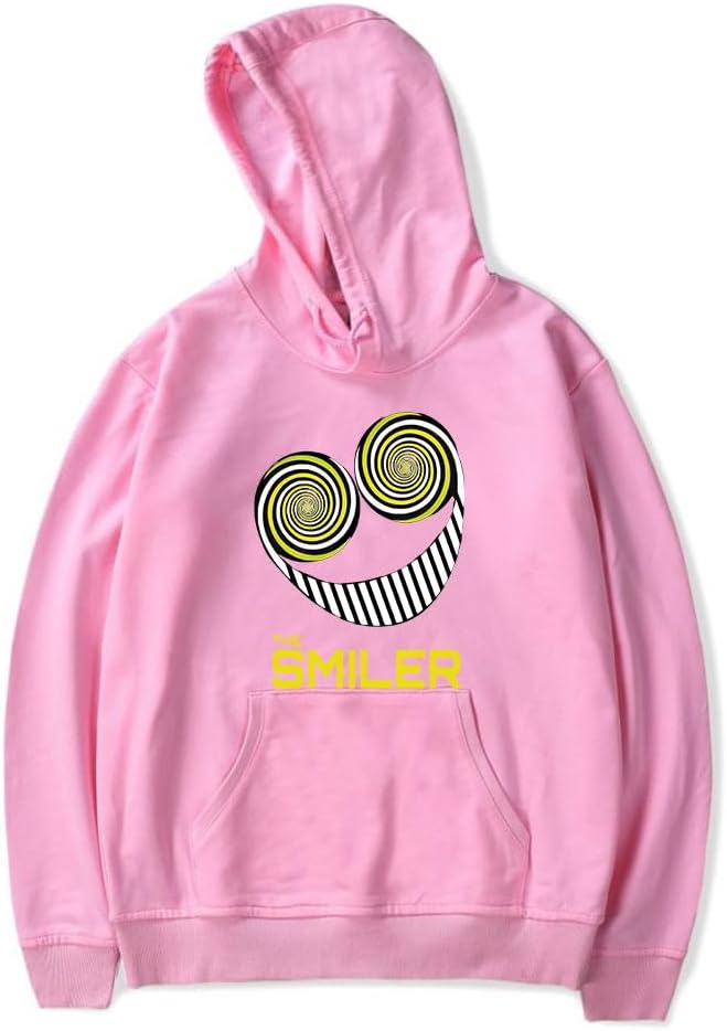 IZGVLELIHN Return the Backrooms Pullover Smiler Merch Men Ladies Fashion Hooded Tracksuit Boys Girls Casual Long Sleeve Jumpers Top
