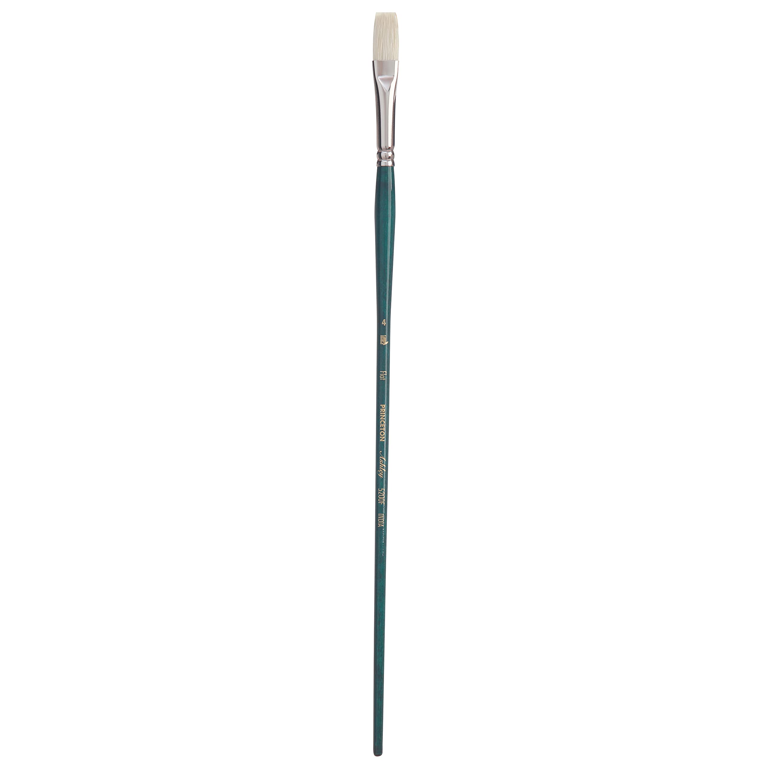Princeton Ashley Paintbrush, Size 4, Blue Green