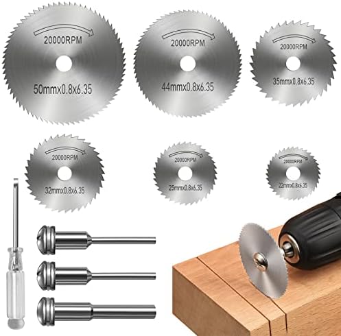 shengbenhao Rotary Drill Saw Blades Compatible with Dremel