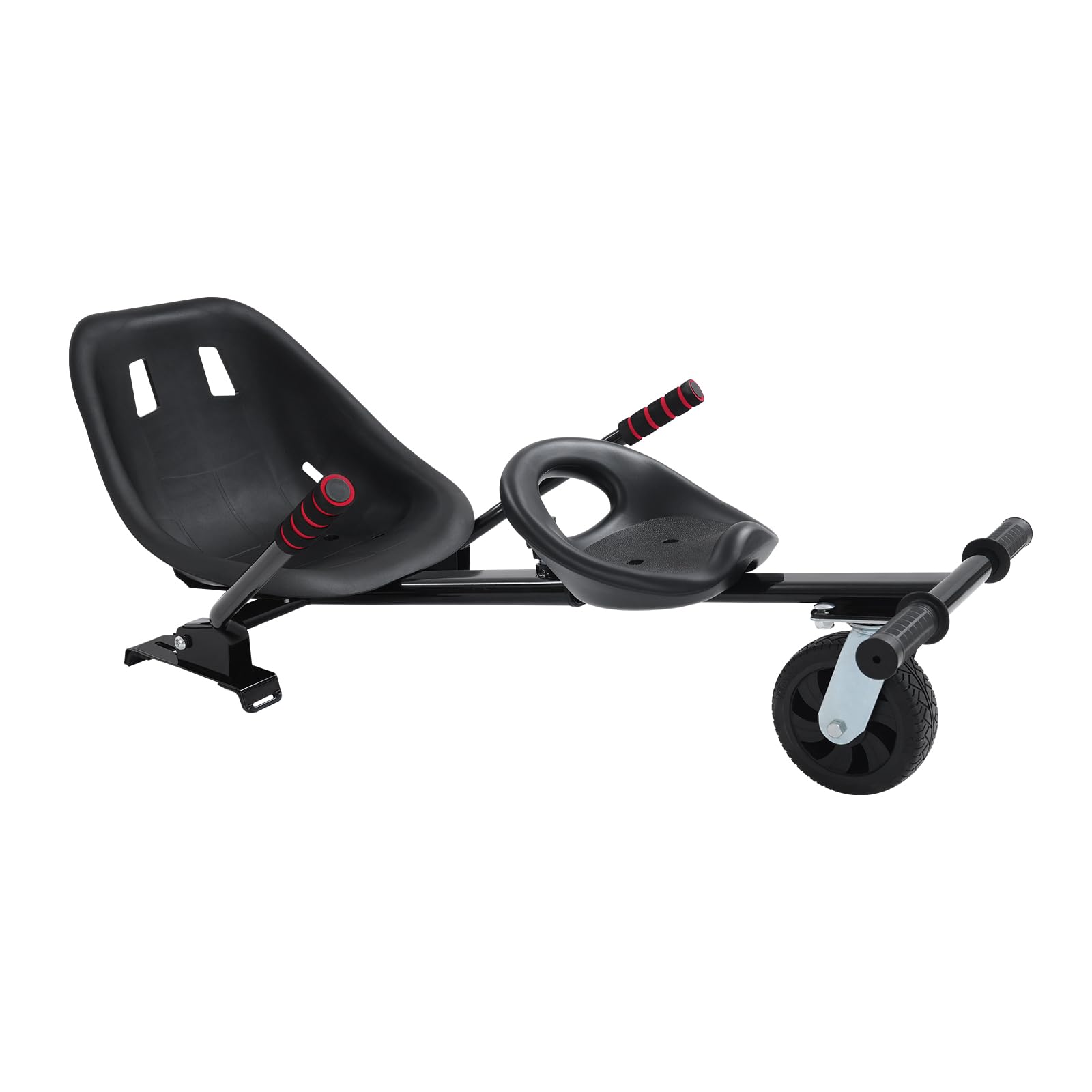 Hoverboard Sitz Doppel-Personen Go-Kart Transformationskit Hovercart Zubehör, verstellbarer Kartsitz Buggy Go Kart Umbausatz, Zubehör für Self Balancing Scooter, Hoverboards schwarz