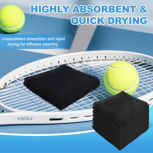 Image of 6 Pack Bamboo Fiber Washcloths Face Towels for Body | 12x12 inch bamboo fiber washcloths with super soft, skin friendly fabric. Machine washable for face, body and bathroom use.