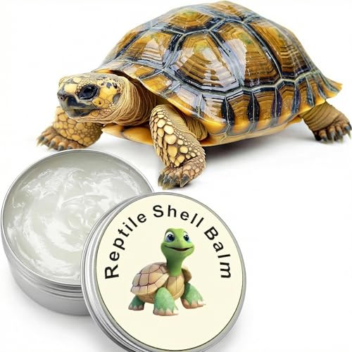 ROPTO Reptile Shell Balm 2 Oz Turtle Shell Care Conditioner Moisturizer for for Tortoise Lizard Reptiles in Dry Environment Prevent Skin Dryness on Basking Platform Tank and Rock 60 g