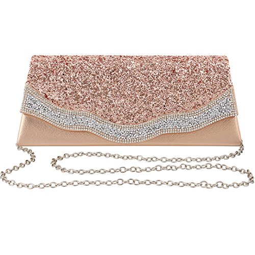 Novias Boutique , Pochette pour femme champagne
