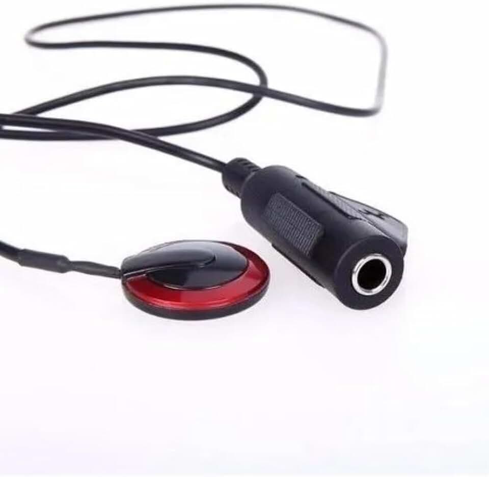 Captador Piezo De Contato Para Violão Violino Ukulele Cavaquinho Com Cabo