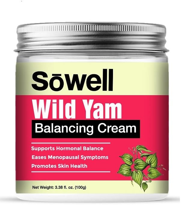 Sowell Wild Yam Cream for Menopause Support, Hormonal Balance & PMS Relief, 100g (B0DD3NJ8FN) Amazon Price History, Amazon Price Tracker