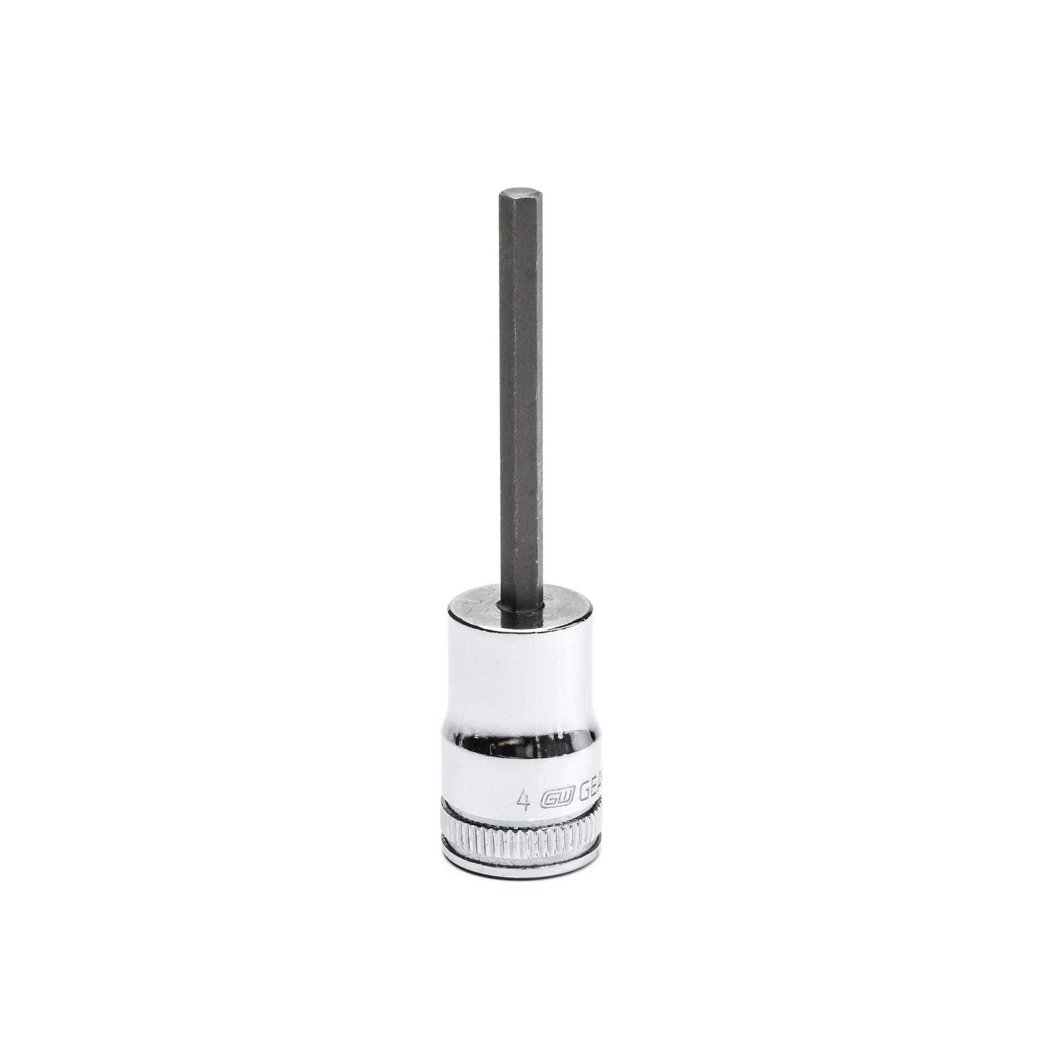 GEARWRENCH 3/8" Drive Mid Length Hex Bit Metric Socket 4mm, 82539