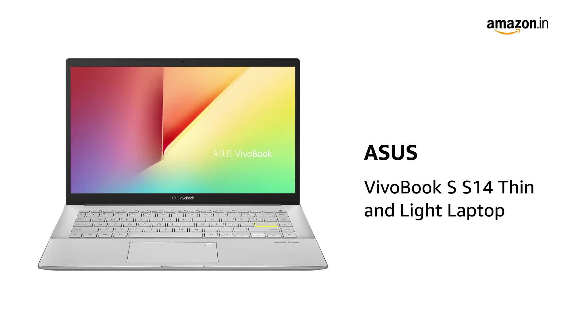 ASUS VivoBook S S14 Intel Core i7-1165G7 11th Gen 14
