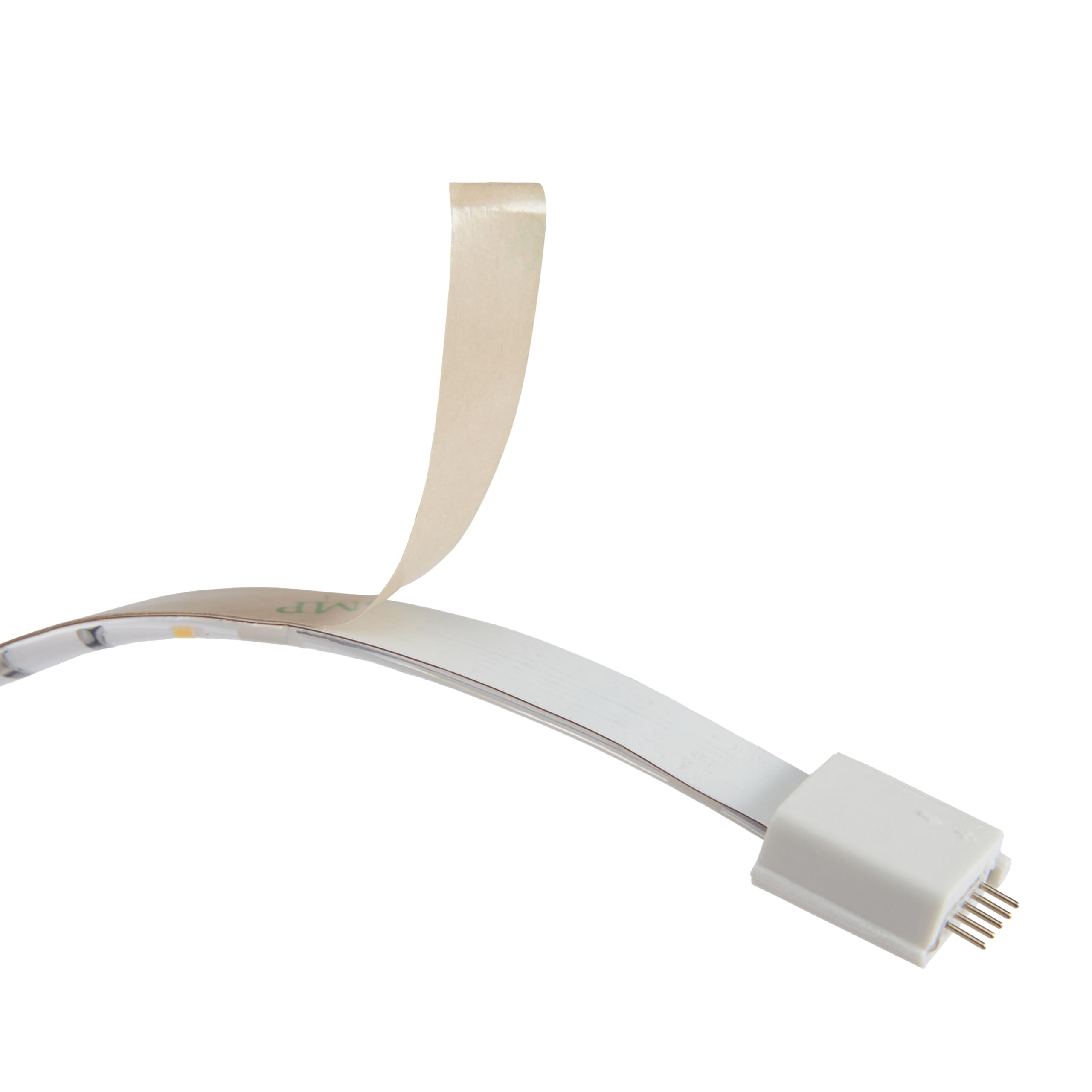 Amazon Basics Inteligentna Taśma Świetlna LED, 5 m, RGBW, WLAN 2,4 GHz, Kompatybilna Tylko z Alexą, Kolorowa