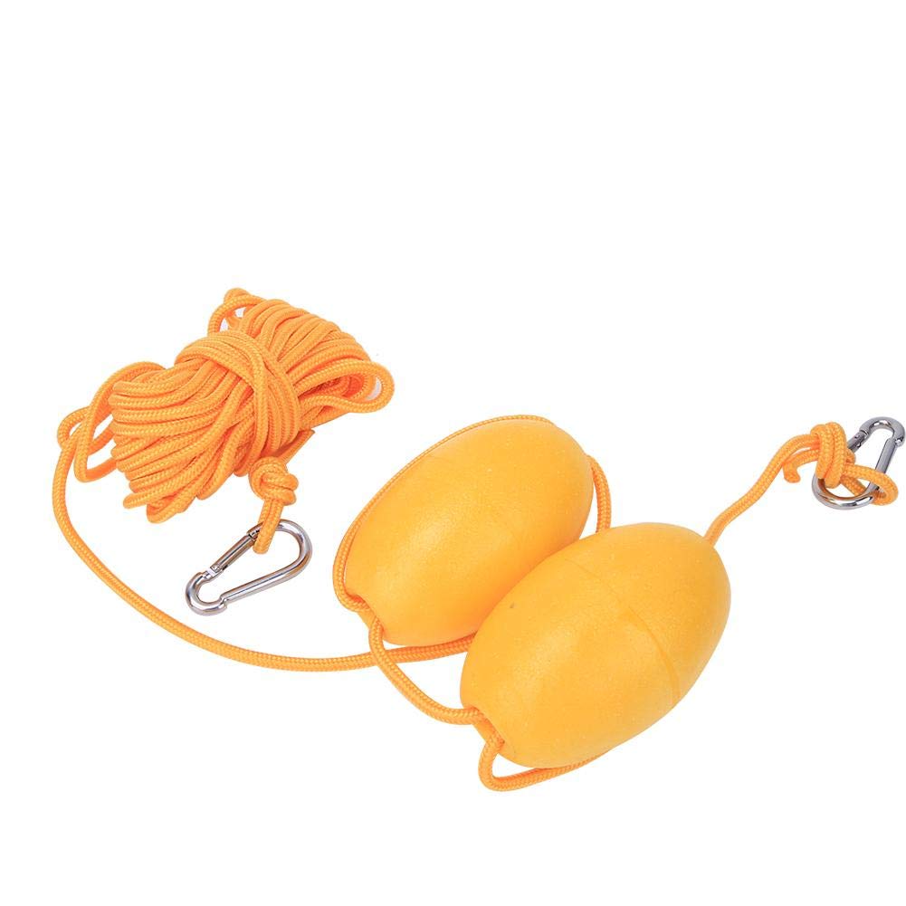 Alomejor Kajak Boje Kajak Kanu Boot Leine Seil mit Eva Boje Kajak Schwimmender Ball für Marineboot/Yacht/Schlauchboot/Motorboot/Segelboot