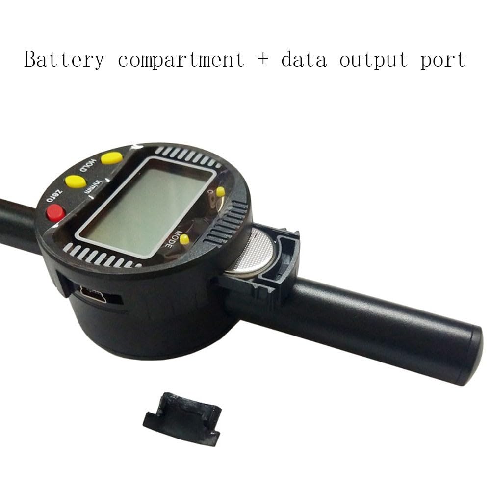 Radiometro elettronico portatile con display digitale, strumento di misurazione micrometrica per diametro circolare e raggio dell'arco