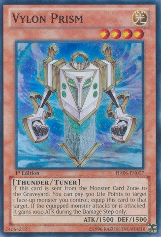 Amazon.com: YU-GI-OH! - Vylon Prism (HA06-EN007) - Hidden Arsenal 6: Omega  Xyz - 1st Edition