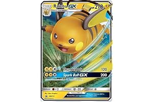 Raichu GX Black Star Promo SM213: Collector's Must-Have GX Card