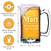My Personal Memories Custom Beer Mugs - Engraved Personalized Groomsmen Beer Glasses Gifts - 16oz - Choose Your Style