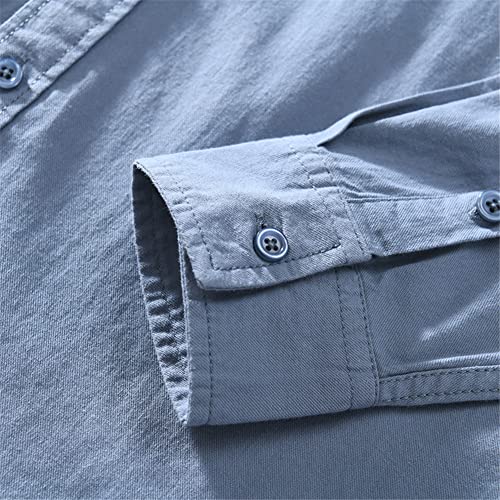 Chemise en coton Vsadsau d'une douceur exceptionnelle et finitions haut de gamme L