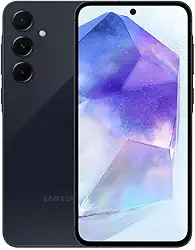 Samsung Galaxy A55 5G, Câmera Tripla Traseira de até 50MP, Selfie de 32MP, Nightography, Apagador de objetos, Design em metal e vidro, IP67, Super AMOLED 6.6" 120Hz Vision Booster, 256GB - Azul Escuro