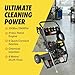 Bimson Power Petrol Pressure Washer 2900PSI / 180 Bar Jet Washer with 5 Spray Nozzles, High Pressure 8m Hose, Portable Power Washer, 2 Year Warranty
