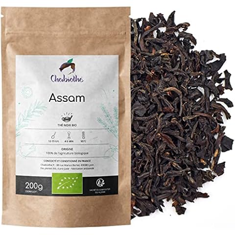 ChaBioThé Té Negro Assam India BIO 200g Cover
