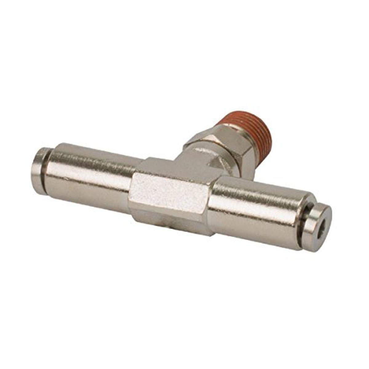 Giratorio en T Viair 13812 soluciona fugas de aire neumaticas 1/8 NPT a 3/8