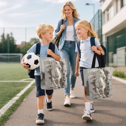 Bolsas de mano impermeables que evitan pérdidas y protegen libros escolares 6