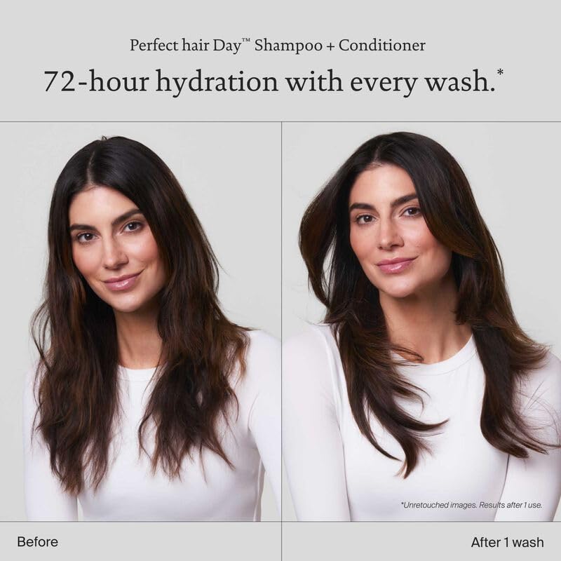 Miniatura 6 de Living Proof Kit esencial para el cabello hidratado incluye champú de día perfecto para el cabello, acondicionador, peinado 5 en 1 y champú seco