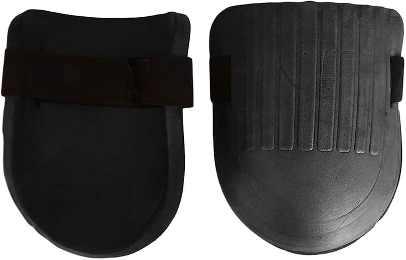 1 Pair Black Knee Pads Heavy Duty and Comfort for Construction, Gardening, Flooring Work Use Safety Easy to Use Kneepads, Tools and Home Improvement, Ergonomic Supports Kneepads