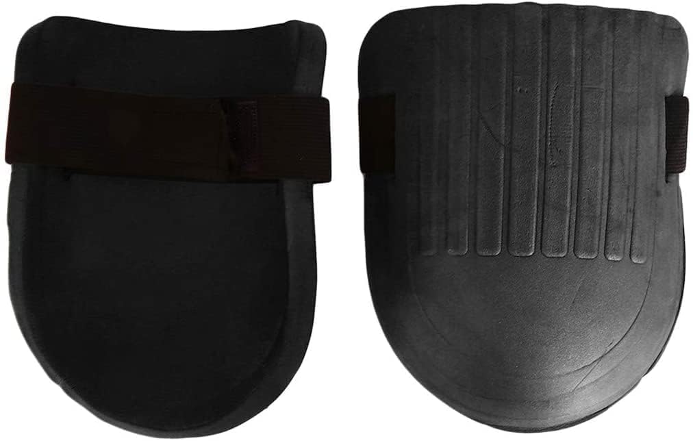 1 Pair Black Knee Pads Heavy Duty and Comfort for Construction, Gardening, Flooring Work Use Safety Easy to Use Kneepads, Tools and Home Improvement, Ergonomic Supports Kneepads