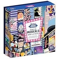 50 Must-See Musicals Bucket List Puzzle Box: 1000 Pieces 1797232223 Book Cover