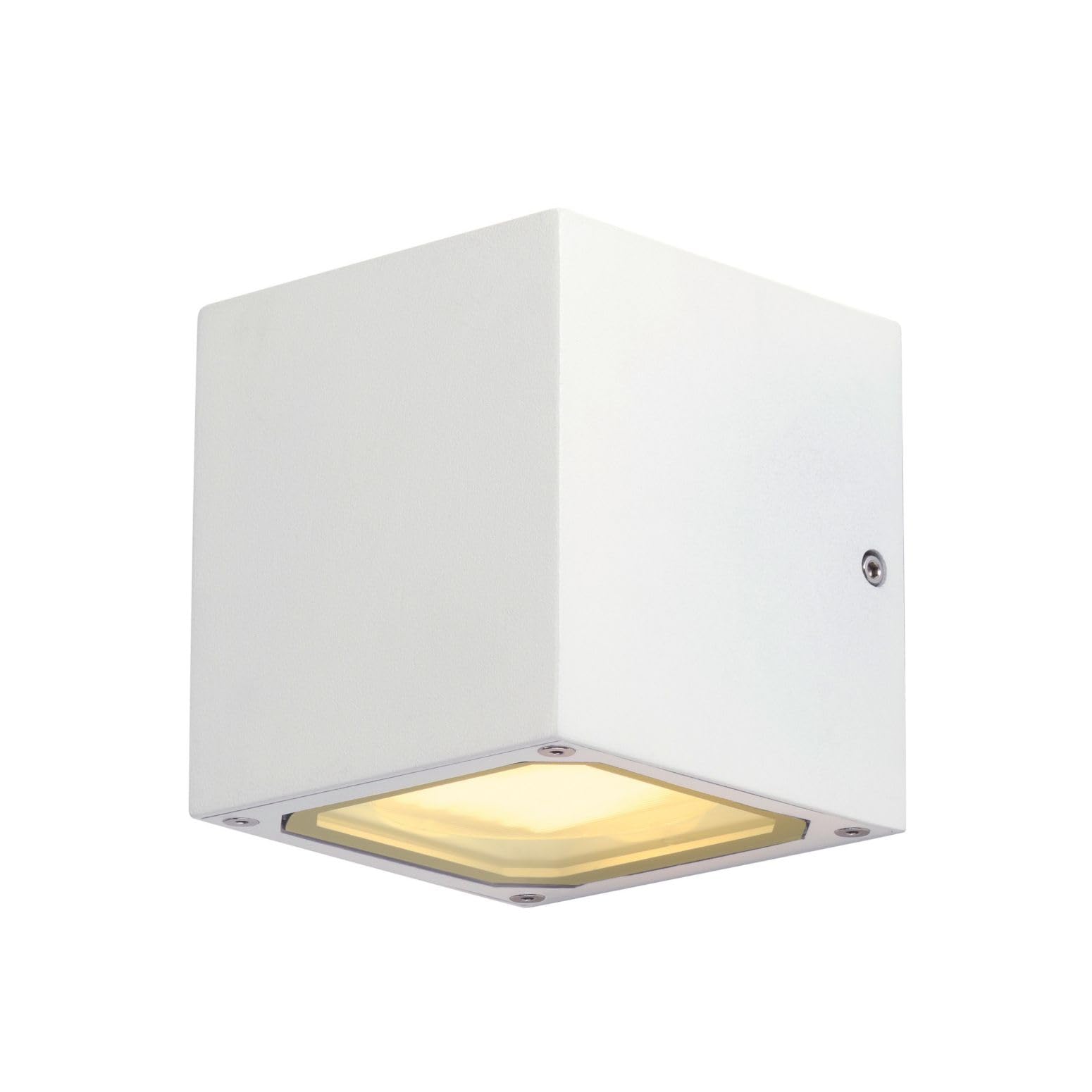 SLV SITRA CUBE Wandleuchte, weiss, 2xGX53, max. 2x9W