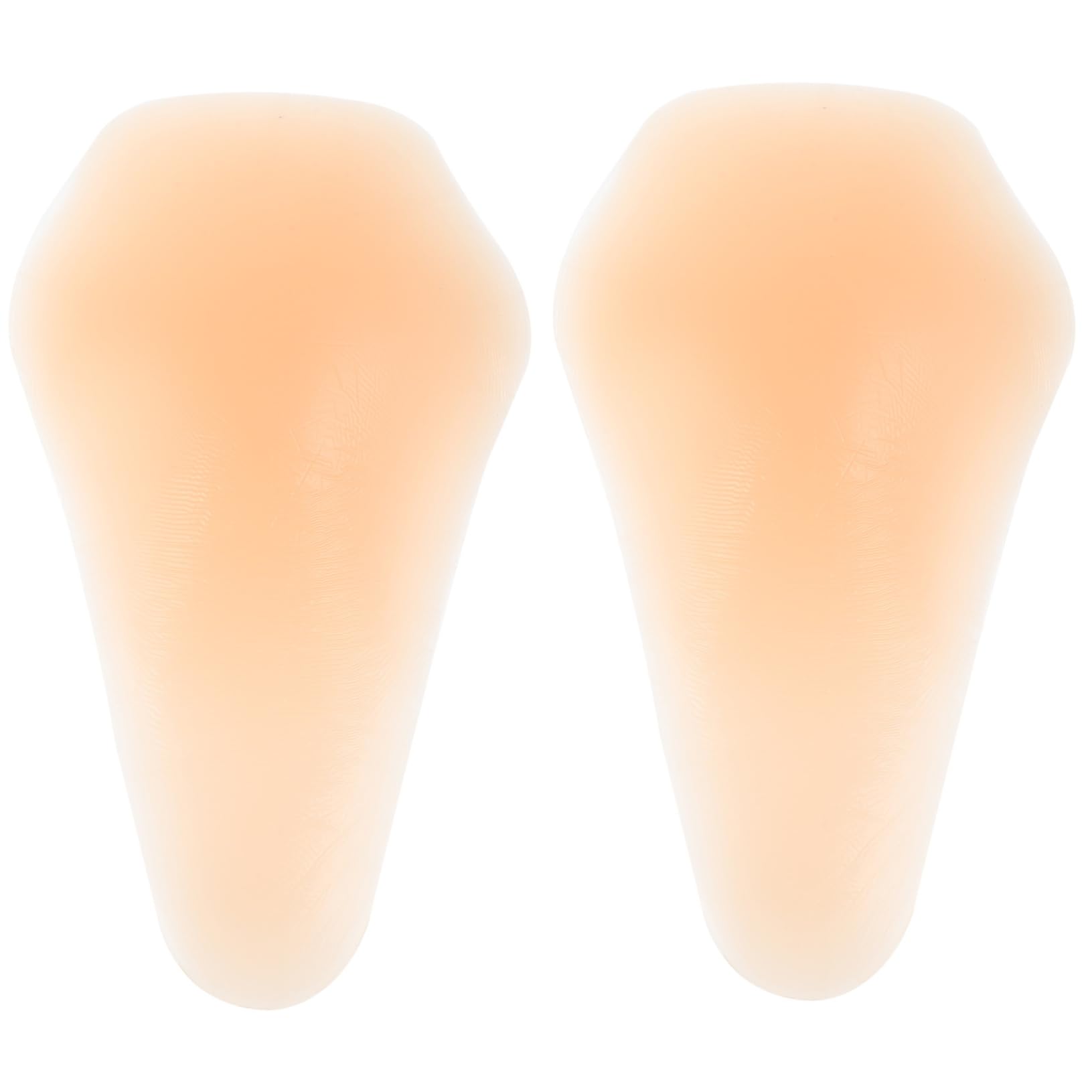 INOOMP 1 Pair Silicone Knee Pads for Skating Adhesive Knee Brace for Ice Skating Flexible Protection Comfortable Silicone Material Enhanced Stability Support