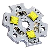 Cree Xlamp XT-E 5000K Cool-White 3-Up (Triple) LED Star Pack 2