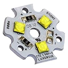 Cree Xlamp XT-E 5000K Cool-White 3-Up Triple LED Star Pack 2