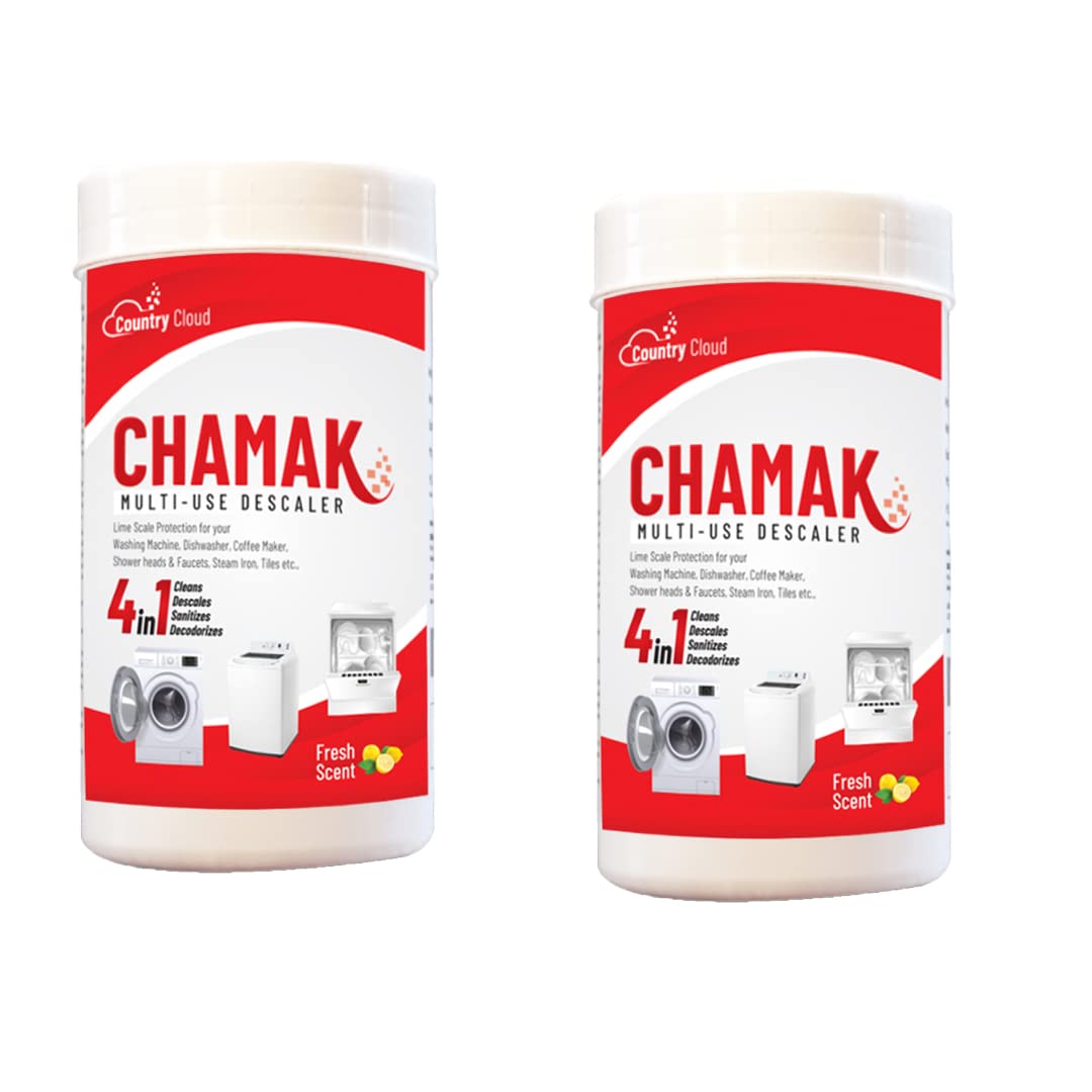 Chamak Multi Use Washing machine drum cleaner Descaler for Front & Top