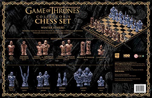 Juego de Ajedrez Game of Thrones Collector's Chess Set miniatura 3