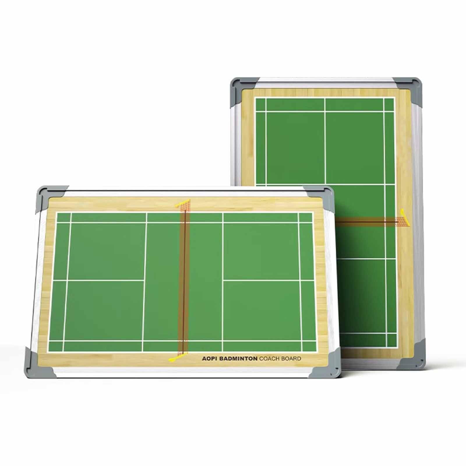 LCGDJMOO Badminton Tactics Board, Strategy Board, Magnetic Coach Clipboard, Portable Coach Board, Badminton Board, Badminton Whiteboard, for Training and Competition